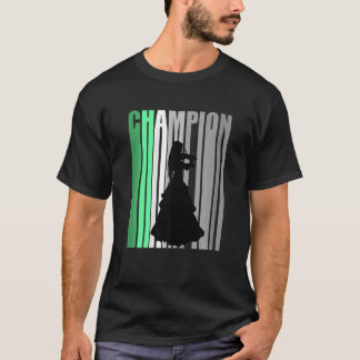 Green Colours Violin Birthday Female Bday Orchestr T-Shirt