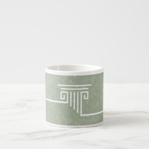 Green Column Espresso Cup