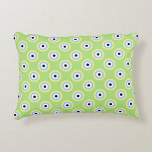 Green Combination Circles by Shirley Taylor Decorative Cushion