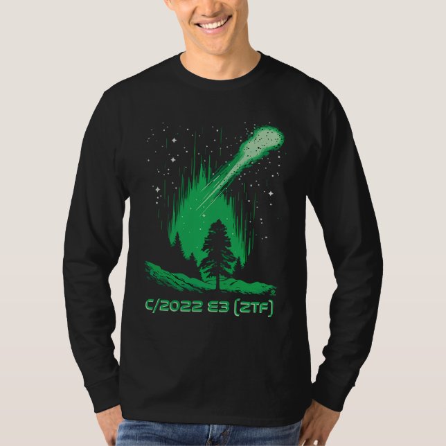 Green Comet  C2022 E3 ZTF T-Shirt (Front)