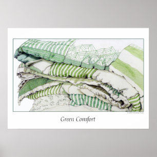 Green Comfort Poster