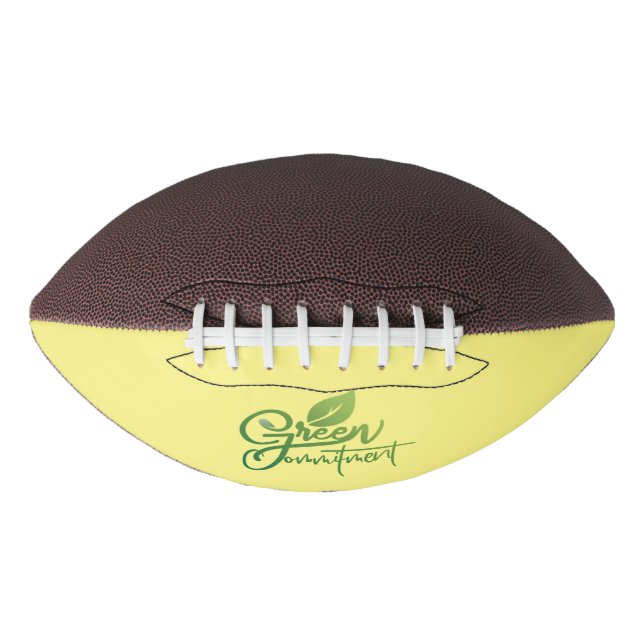 Green Commitment  Football (Front)