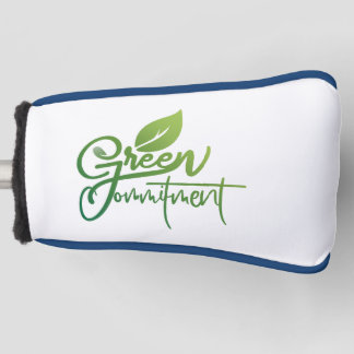 Green Commitment  Golf Head Cover