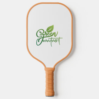 Green Commitment  Pickleball Paddle