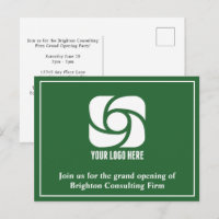 Green Company Advertising Business Logo