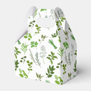 Green Cooking Culinary Garden Herbs Favour Box