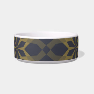 Green, cool, unique, trendy flower abstraction bowl