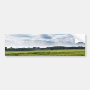 Green Cornfields and Blue Skies Bumper Sticker