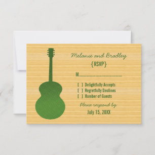Green Country Guitar Response Card