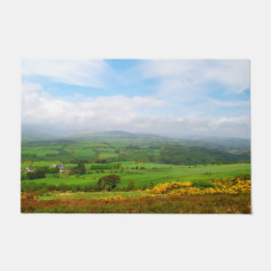Green Countryside Doormat