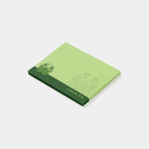 Green Crab Celtic Knot Post-it Notes