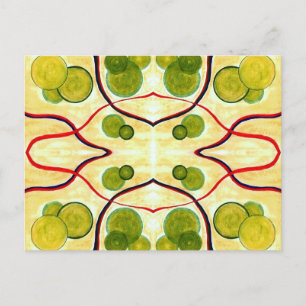 Green Cream Float Postcard
