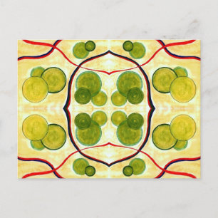 Green Cream Float Postcard