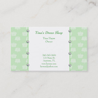 Green Crowns Business Card