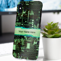 Green Customisable Circuit Board