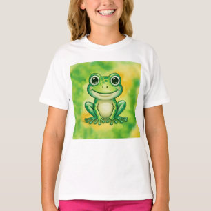 Green cute frog T-Shirt