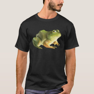 Green cute little toad frog T-Shirt