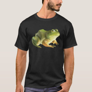 Green cute little toad frog T-Shirt