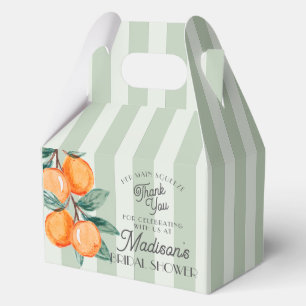 Green Cutie Her Main Squeeze Citrus Bridal Shower Favour Box
