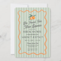 Green Cutie Main Squeeze Citrus Bridal Shower
