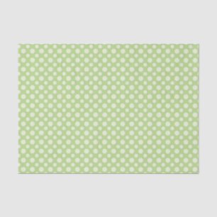 Green Daisies Floral Pattern Tissue Paper