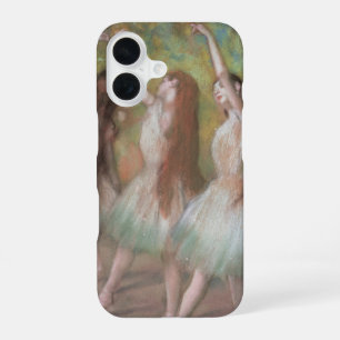 Green Dancers by Edgar Degas, Vintage Ballet Art iPhone 16 Case
