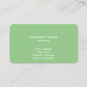 Green Dandelion Business Card