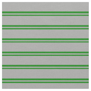 Green & Dark Grey Coloured Pattern Fabric