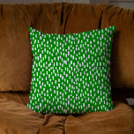 Green Dashingly Bright Cushion<br><div class="desc">Dashingly bright green throw pillow.</div>