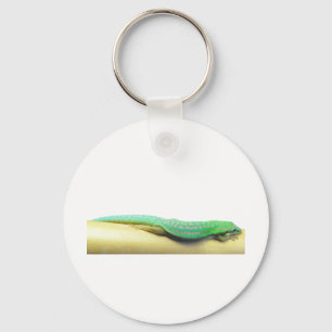 Green Day Gecko Key Ring