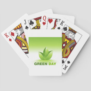 Green Day Playing Cards
