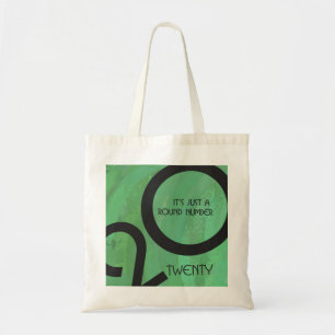 Green Decade Birthdday Tote Bag