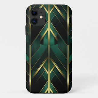 Green Deco Case-Mate iPhone Case