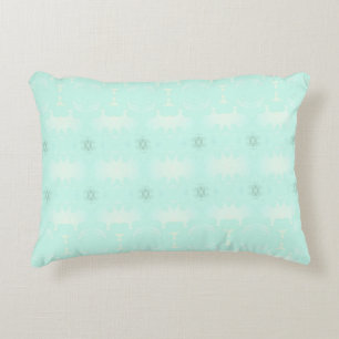 green decorative cushion