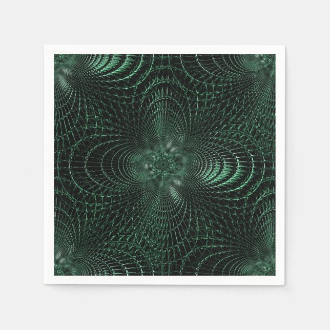 Green Decorative Napkins (Front)