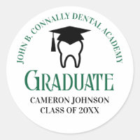 Green Dental School Custom Dentist Graduation