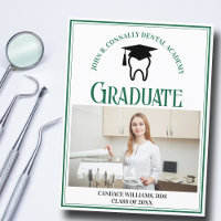 Green Dental School Photo Custom Graduation