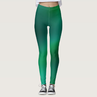 Green Design Leggings