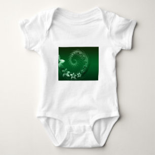 Green Design Party Destiny Celebration Baby Bodysuit