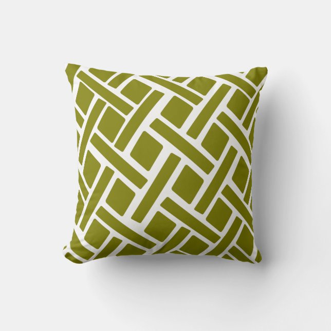 Green Diamond Cushion (Front)