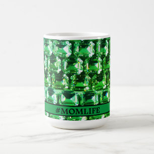 Green Diamonds green gemstone jewellery #MOMLIFE   Coffee Mug