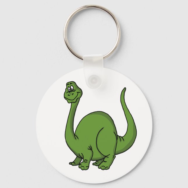 Green Dino Key Ring (Front)