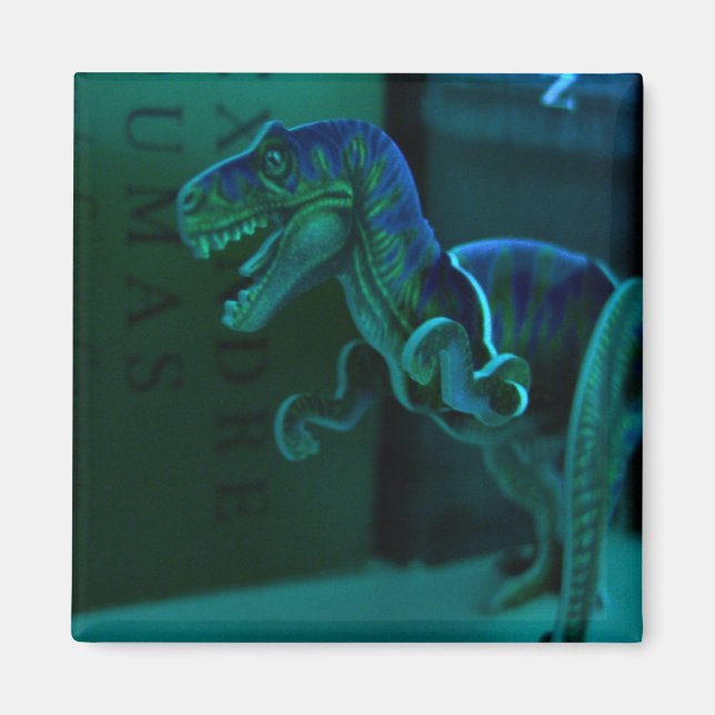 Green Dino Magnet (Front)
