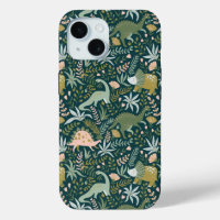 Green Dinosaur Pattern