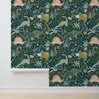 Green Dinosaur Pattern
