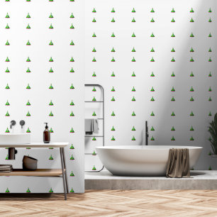 Green Dissected Geo Cone Wallpaper