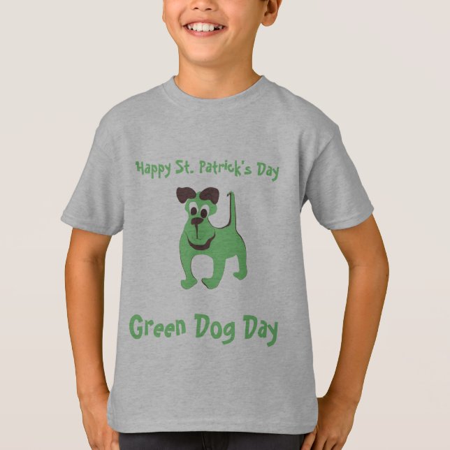 Green Dog T-Shirt (Front)