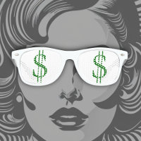 Green Dollar Signs in Your Eyes