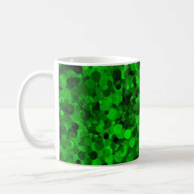 Green Dot 11oz Mug (Left)