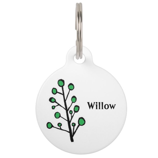 Green Dot Tree Tag (Front)